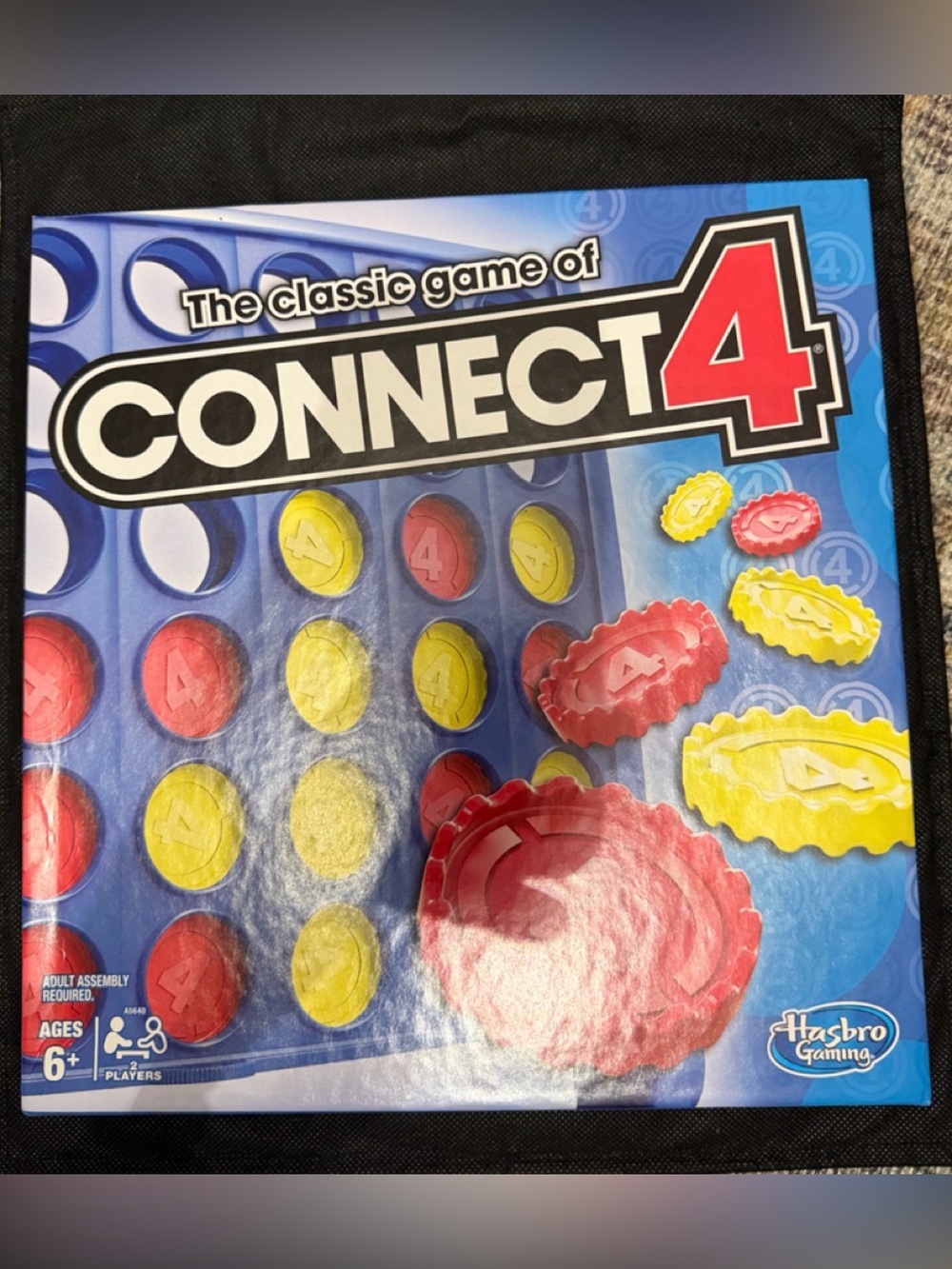 The Classic Game of Connect 4 by Hasbro Gaming - never used